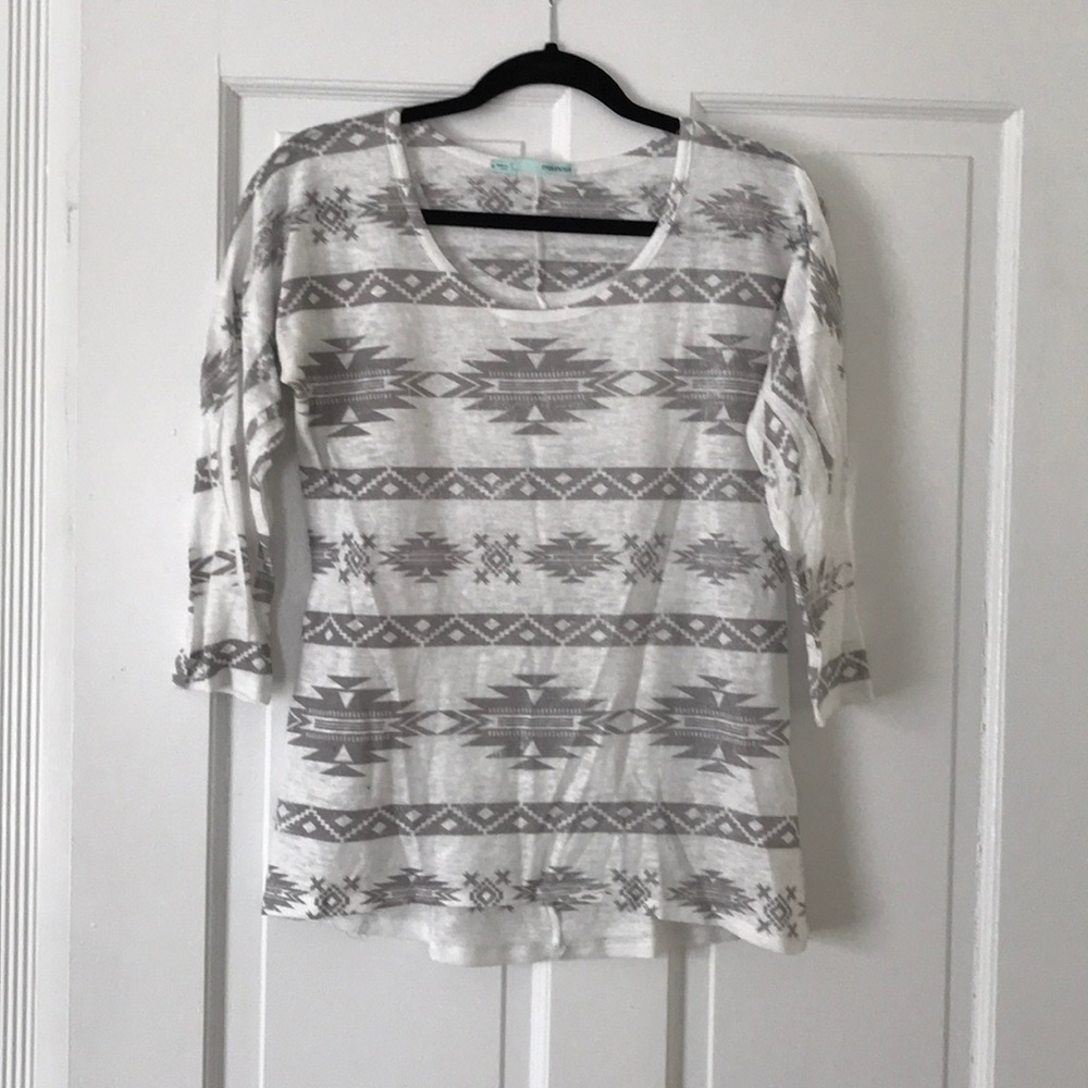 3/4 Sleeve Maurice’s Top Size Small